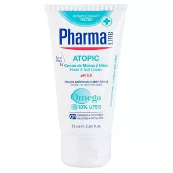 Крем для рук Crema de manos Atopic Pharmaline, 75 ml