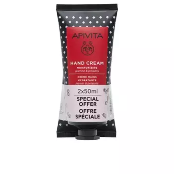 Крем для рук Crema de manos hidratante con jazmn Apivita, 2 x 50 мл.