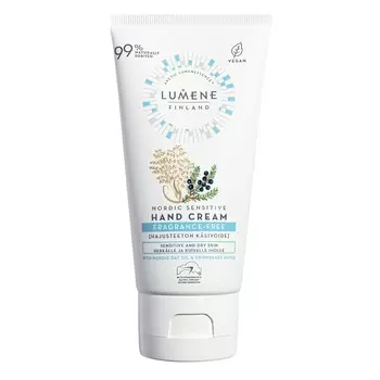 Крем для рук для чувствительной кожи nordic sensitive hand cream Lumene, 75 мл