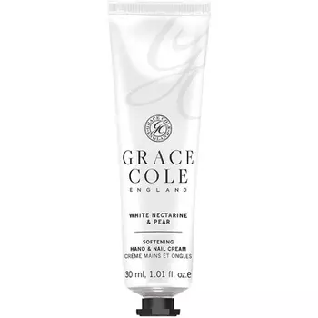 Крем для рук и ногтей Белый нектарин и груша 30мл, Grace Cole