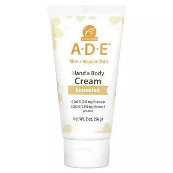 Крем для рук и тела ADE, без запаха, 2 унции (56 г) Carlson