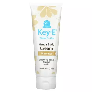 Крем для рук и тела Carlson Key E с витамином Е и алоэ, 113 г