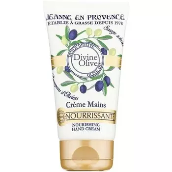 Крем для рук Jeanne en Provence Divine Olive 75 мл - Питательный