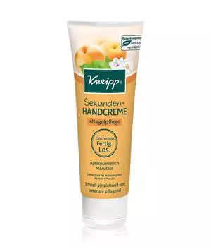Крем для рук Kneipp Sekunden-Handcreme Aprikosenmilch - Marulal, 75 ml