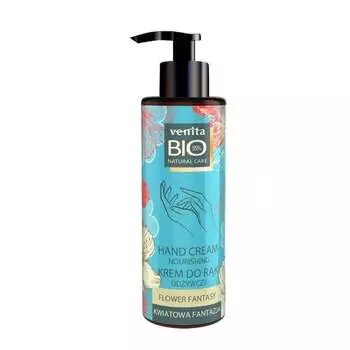 Крем для рук питательный, Цветочная фантазия, 100мл Venita, Bio Natural Care