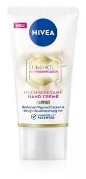 Крем для рук против обесцвечивания кожи Nivea Cellular Luminous 630