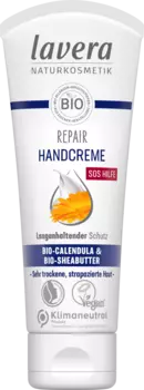 Крем для рук Repair SOS Помогите с органической календулой и amp Органическое масло ши 75 мл. lavera
