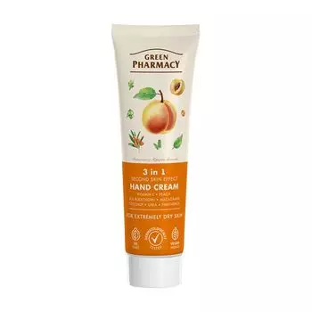 Крем для рук с эффектом кожи 3 в 1 Green Pharmacy, 100 мл