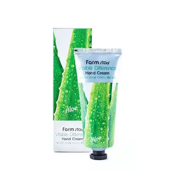 Крем для рук с алоэ 100мл Farm Stay, Visible Difference Hand Cream