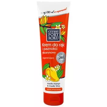 Крем для рук с маслом манго, масло ши, 130 мл, 2 шт. Four Seasons, Cztery Pory Roku