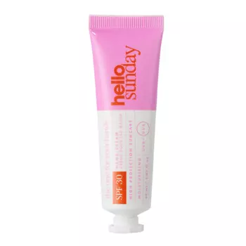 Крем для рук с SPF30 the one for your hands spf30 Hello Sunday, 30 мл