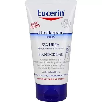 Крем для рук Urea Repair Plus 5% с мочевиной, 75 мл, Eucerin