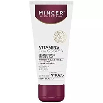 Крем для рук Витаминный с витаминами А, В, С, Е, F, Рр 100мл, Mincer Pharma