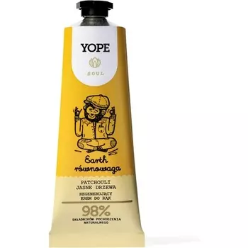 Крем для рук восстанавливающий увлажняющий 98% натуральных ингредиентов Soul Earth 50 мл Light Woods Yope