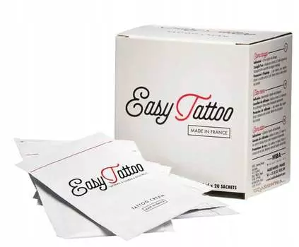 Крем для татуировок Easytattoo в пакетиках 20 х 4 мл Easy Tattoo