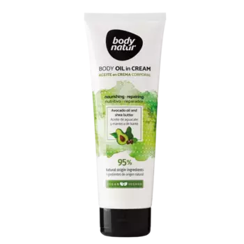 Крем для тела Aceite En Crema Corporal Pieles Secas Body Natur, 1 unidad