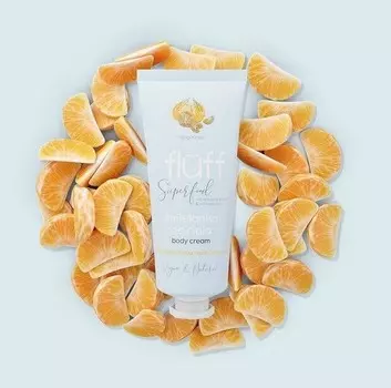 Крем для тела антицеллюлитный, Мандарин, 150 мл, Пух Fluff