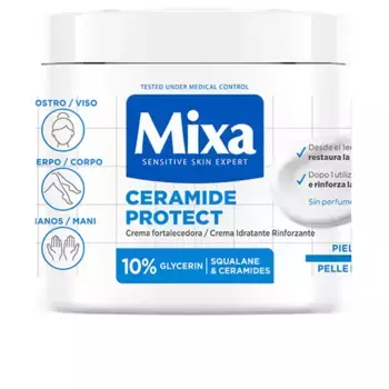 Крем для тела Ceramide Protect Crema Fortalecedora Mixa, 400 мл