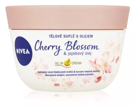 Крем для тела Nivea Cherry Blossom & Jojoba Oil