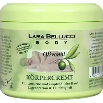 Крем для тела с оливковым маслом для тела Lara Bellucci, 500 ml