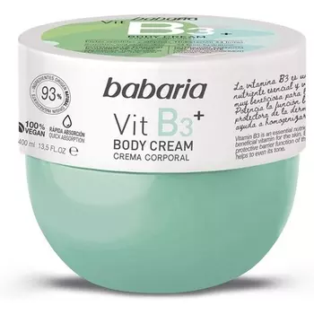 Крем для тела с витамином B3 400мл, Babaria