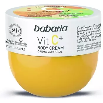 Крем для тела с витамином С 400мл, Babaria
