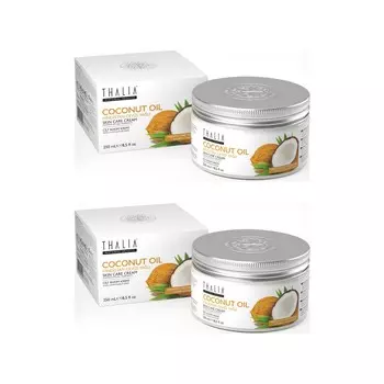 Крем для ухода за кожей Thalia с кокосовым маслом, 2 тюбика по 250 мл