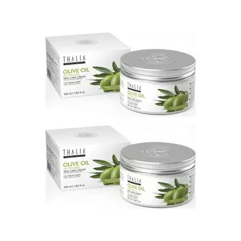 Крем для ухода за кожей Thalia с оливковым маслом, 2 тюбика по 250 мл