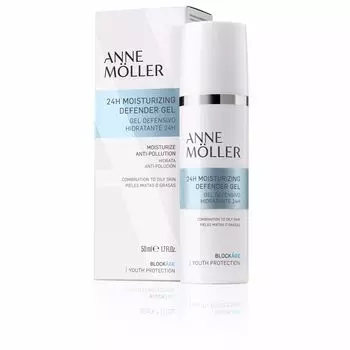 Крем для ухода за лицом Blockge 24h moisturizing defense gel Anne mller, 50 мл