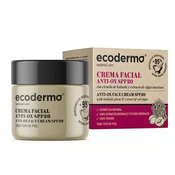 Крем для ухода за лицом Crema facial anti-ox spf20 Ecoderma, 50 мл