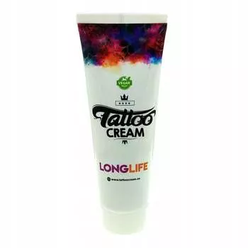 Крем для ухода за татуировками с УФ-фильтром, Long Life, 125 мл Tattoo Cream, inna
