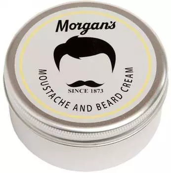 Крем для ухода за усами и бородой, 75 мл Morgan`S, Mustache And Beard Cream, Morgan's