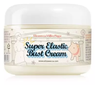 Крем для укрепления груди с коллагеном Elizavecca Milky Piggy Super Elastic Bust Cream