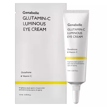 Крем для век Glutamin-C Luminous Eye Cream 10 мл - Осветляющий крем для век Genabelle