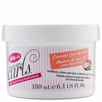 Крем для волос, 180 мл Dippity Do Girls With Curls Coconut Curl Butter