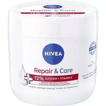 Крем для восстановления и ухода NIVEA, 400 ml