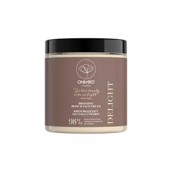 Крем для загара Ritualia Delight Vegan с натуральными маслами для лица и тела, Onlybio