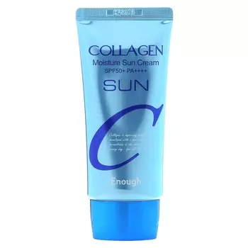 Крем Enough увлажняющий солнцезащитный с коллагеном SPF 50+ PA+++, 50 г