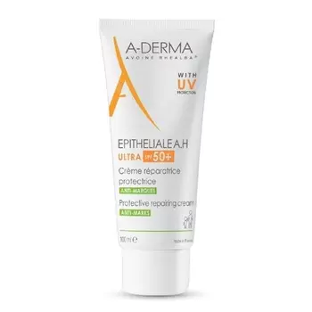 Крем Epitheliale AH Ultra Spf50+ Repair Cream 100 мл - Высокая защита A-Derma