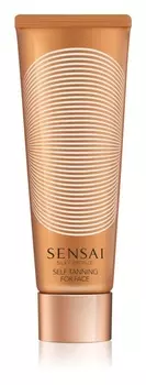 Крем-гель автозагар для лица Sensai Silky Bronze Auto Bronzer