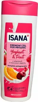 Крем-гель для душа Isana «Йогурт и фрукты» 750 мл