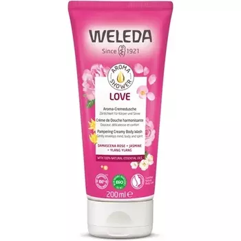 Крем-гель для душа Love Aroma Pampering, 200 мл, Weleda