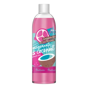 Крем-гель для душа Melado Pomegranate&Coconut, 500 мл