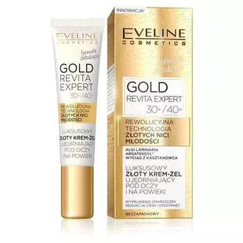 Крем-гель для глаз 30+/40+, 15 мл Eveline Cosmetics, Gold Revita Expert