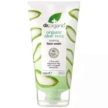Крем-гель для умывания для лица Алоэ Вера 0,18 кг, Dr Organic