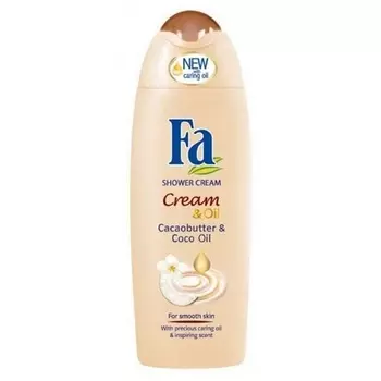 Крем и масло для душа Creme с маслом какао и кокосовым маслом 250 мл, Fa