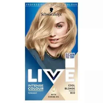 Крем-краска, B10 Cool Blonde /464 Schwarzkopf Live
