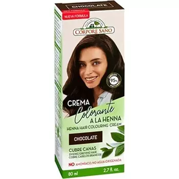 Крем-краска для хны шоколад 80мл Corpe Sano
