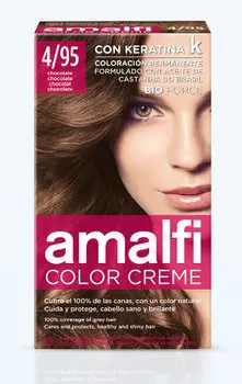 Крем-краска для волос 4/95 ШОКОЛАД АМАЛЬФИ amalfi