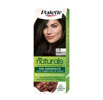 Крем-краска для волос без аммиака Naturals Coloracin Permanente Palette Naturals, цвет negro